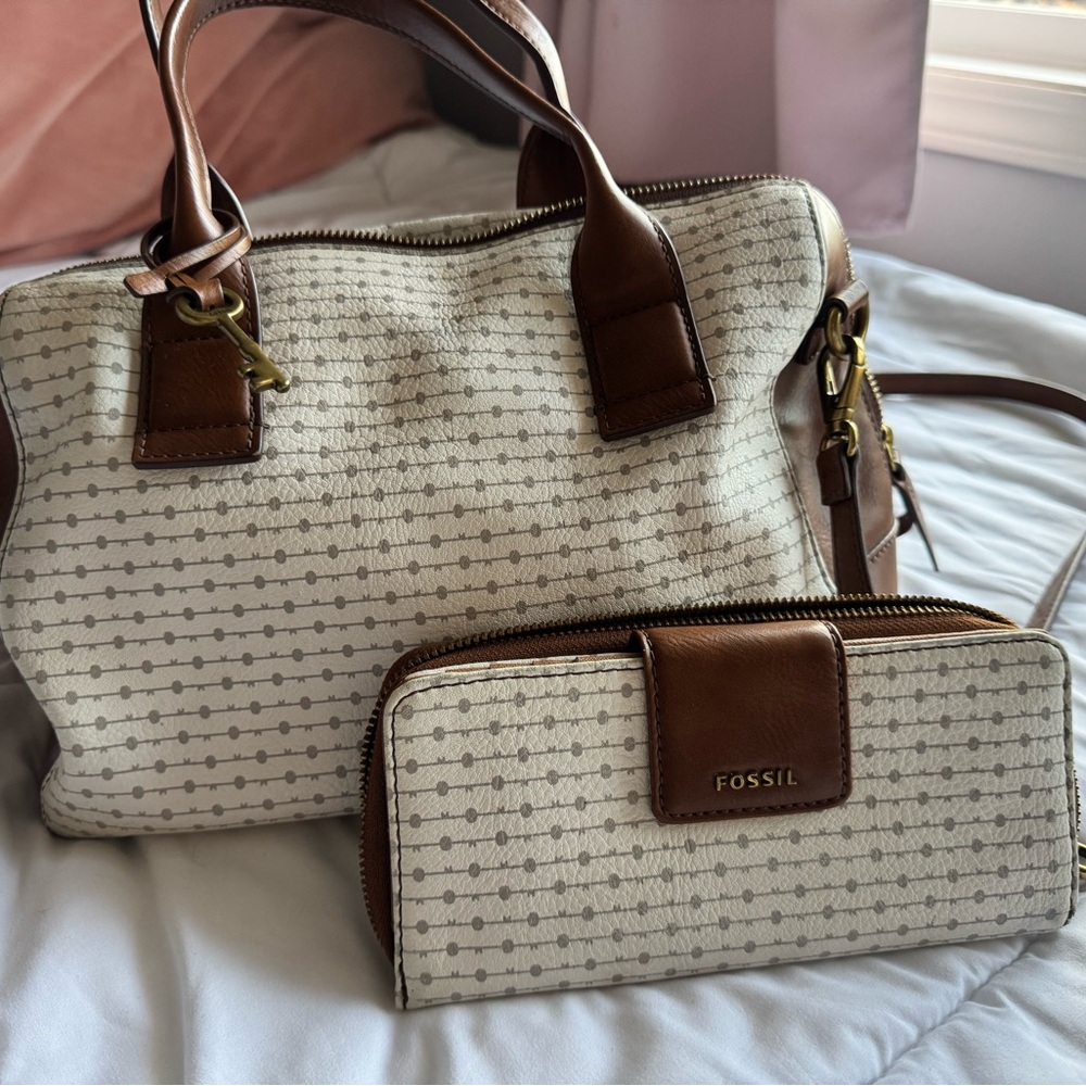 Fossil White and Brown Set
